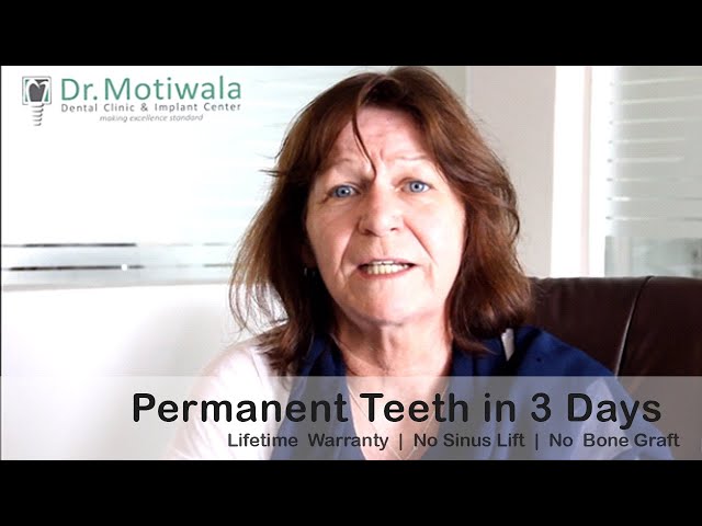 Alyson flies from Nottingham, UK to get her dental implants in India