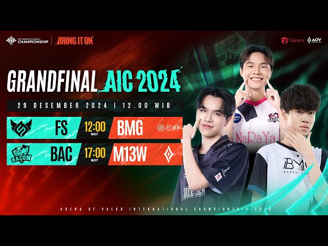 GRAND FINAL AIC 2024 | Garena AOV Indonesia