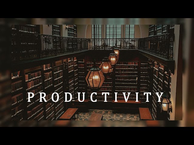 Dark Academia Relaxing Music | Deep Focus Study Ambience in Library for Productivity