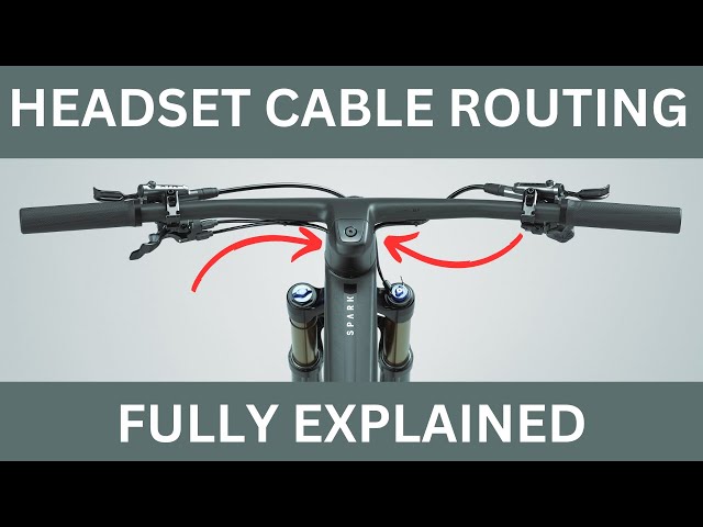 How MTB Headset Cable Routing Works