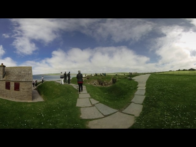 Skara Brae, Orkney - 360 Video [Royalty Free Stock Footage] $350 [4K VR Stereoscopic 3D]