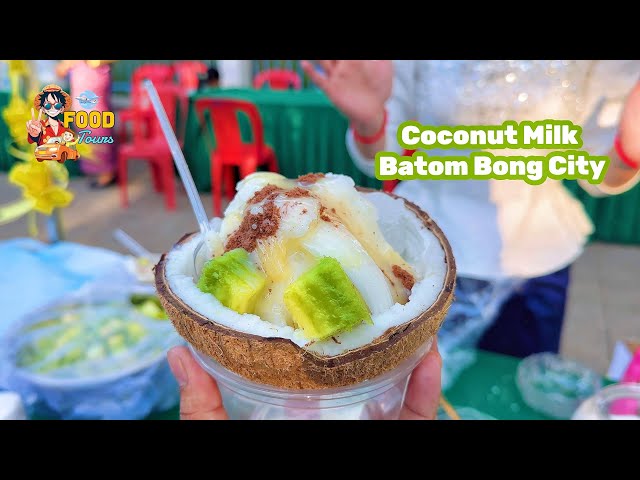 Coconut milk in Cambodia #coconut #coconutoil #asiancapital #foodtours