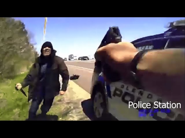 Bodycam Footage Police Officer Shooting ''Kill me!'' Who Said Knife Wielding Suspect