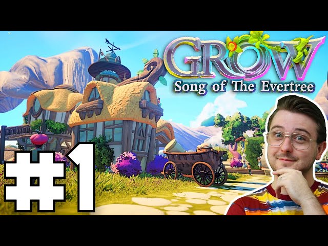 Diving Into The FIRST 5 Hours! Let's Play Grow: Song of The Evertree - #1