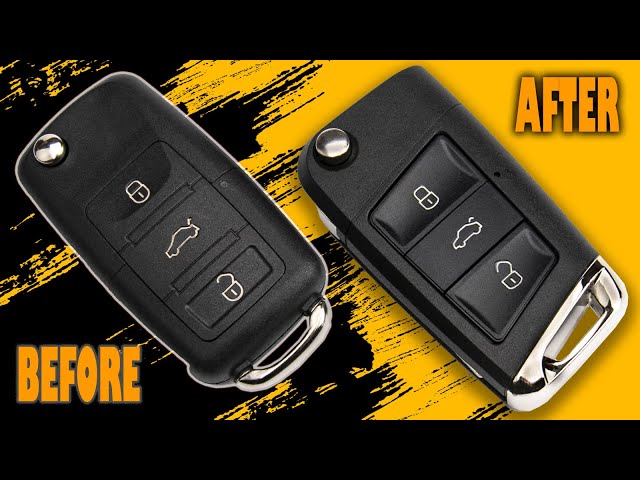 VW SKODA SEAT Key Upgrade Kit How to convert your key to the newer model - DIY Tutorial