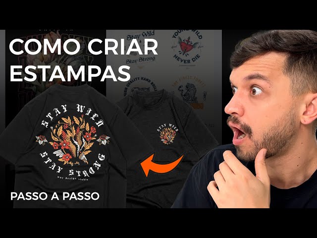 CRIANDO UMA ESTAMPA PRA MINHA MARCA - TUTORIAL COMPLETO USANDO A KITTL