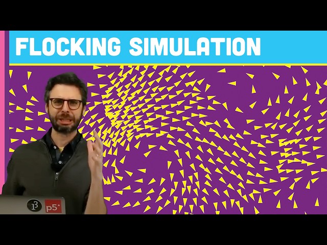 Coding Challenge 124: Flocking Simulation