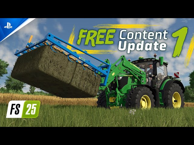 Farming Simulator 25 - Content Update #1 | PS5 Games