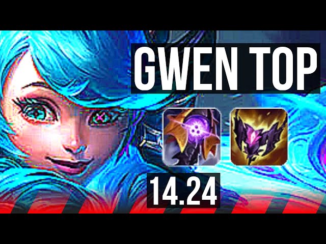 GWEN vs MALPHITE (TOP) | 700+ games, Dominating | NA Challenger | 14.24