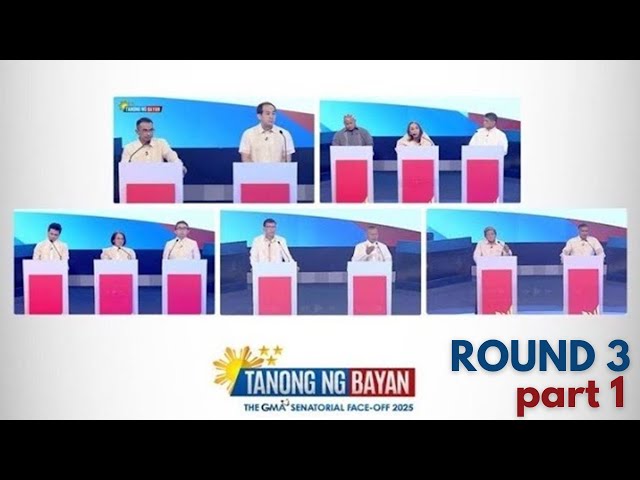 Senatorial Face-off Round 3 - TOWN HALL ROUND (pt. 1) | Tanong ng Bayan