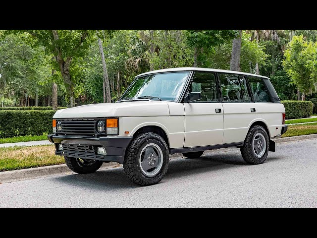 Fully RESTORED Range Rover Classic with GM 6.2L LT1 Engine | ECD Auto Design