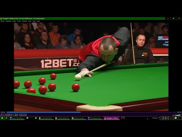 John Higgins v Mark Williams 2010 UK Championship Snooker Final