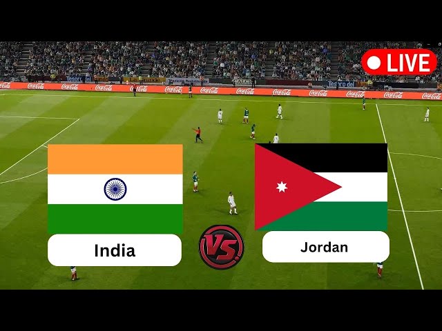 India U20 vs Jordan U20 | International Friendly football full match live streaming