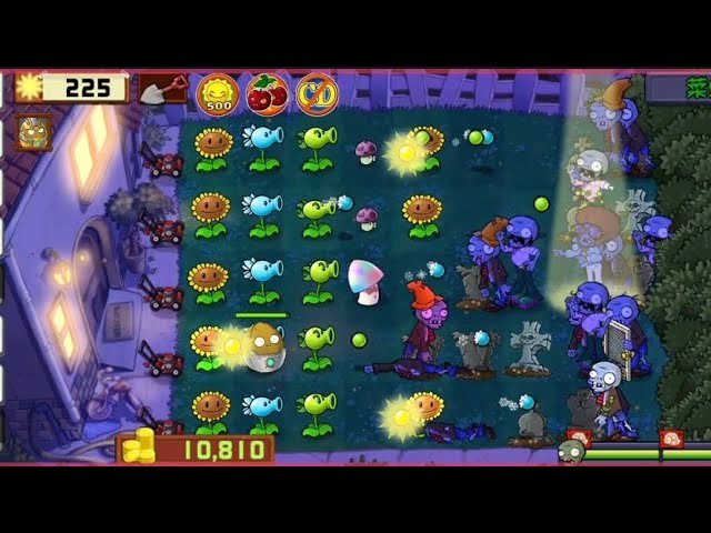 Plants vs Zombies: Iron Nut Missile Attack Helps You Pass the Level