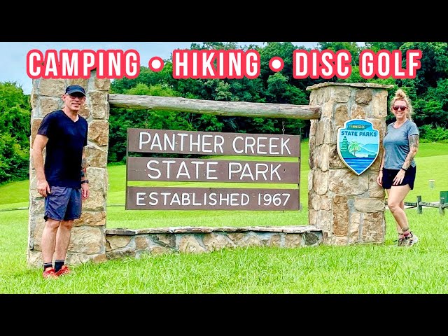 4 days of Camping, Hiking & Disc Golf in Panther Creek State Park (TN)