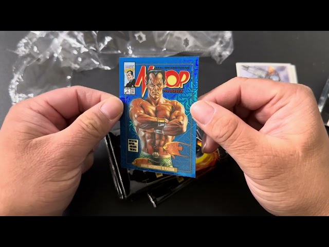 Unboxing Marvel Masterpieces ‘92 Platinum Blaster Box