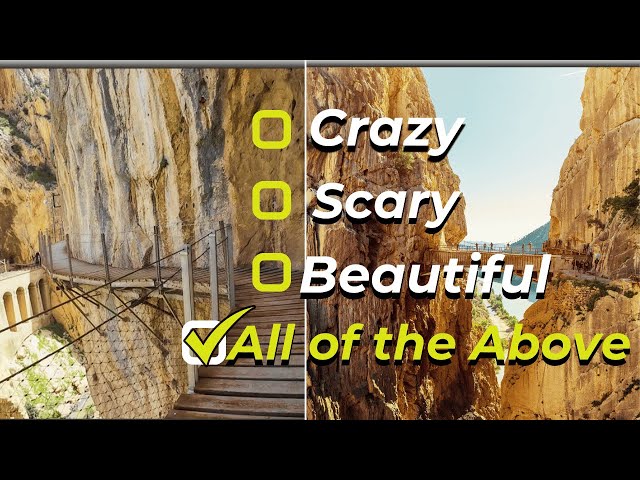 Caminito Del Rey Hike - POV Experience of the most Incredible hike in the World