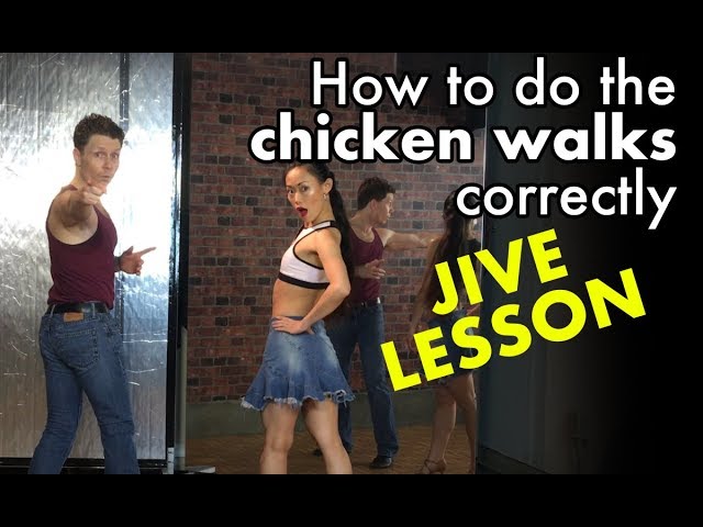 Tytus Bergstrom teaches Jive Chicken Walk