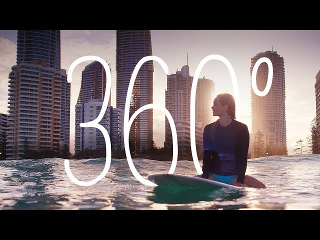 Gold Coast surfing, Queensland, Australia | 360 Video | Tourism Australia