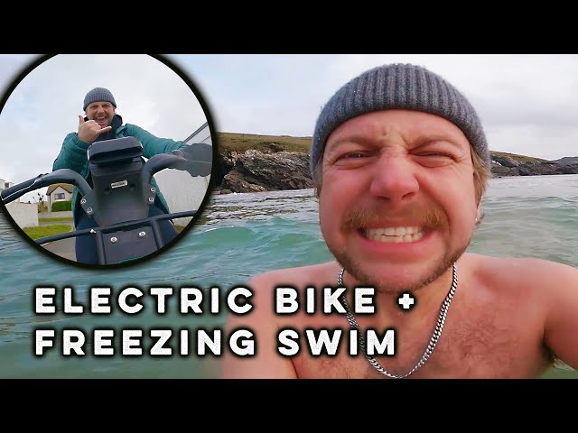 FOUND an Electric Bike and BRAVED the Freezing Sea