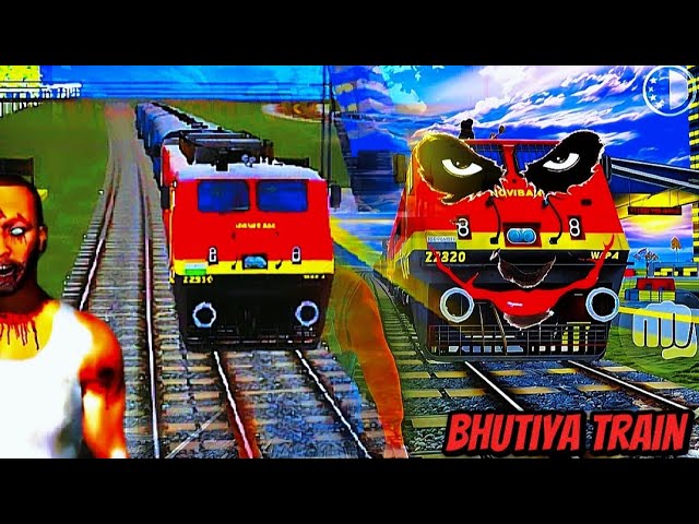 Bhutiya Train Jungle Horror Zombie Shahar Dinosaur Bhutiya Hounted Story in Indian Bikes Driving 3D