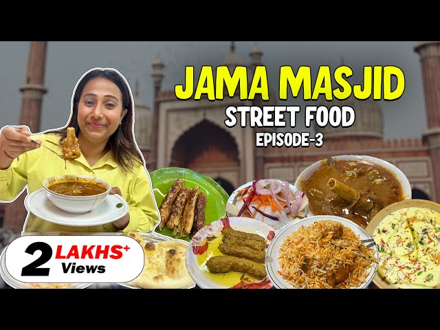 Jama Masjid Street Food | Qureshi Kabab, Biryani, Nahari | DELHI Food Vlog | Ramzan Special Ep-3