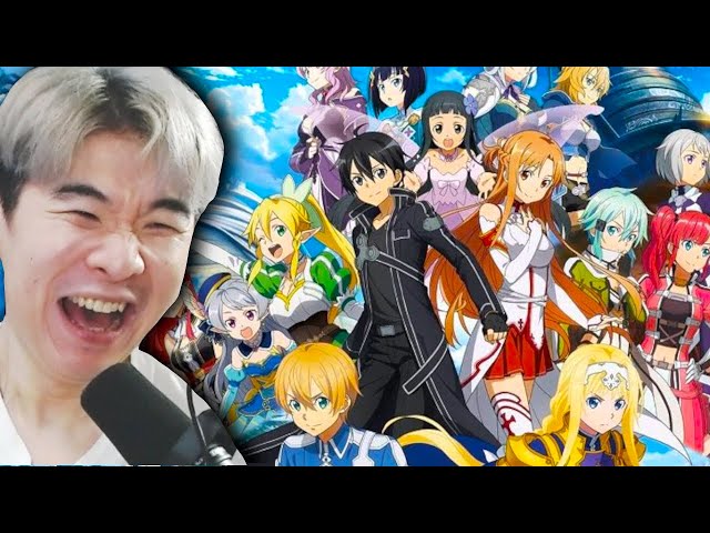 Reacting to Sword Art Online Opening + Ending