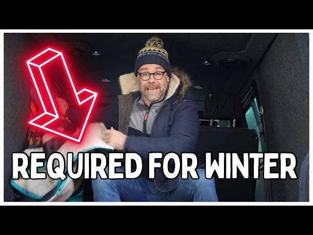 Winter ESSENTIALS for your Campervan