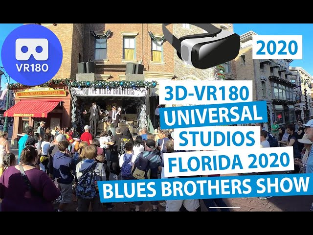 3D Blues Brothers Show | Universal Studios Florida (VR180)