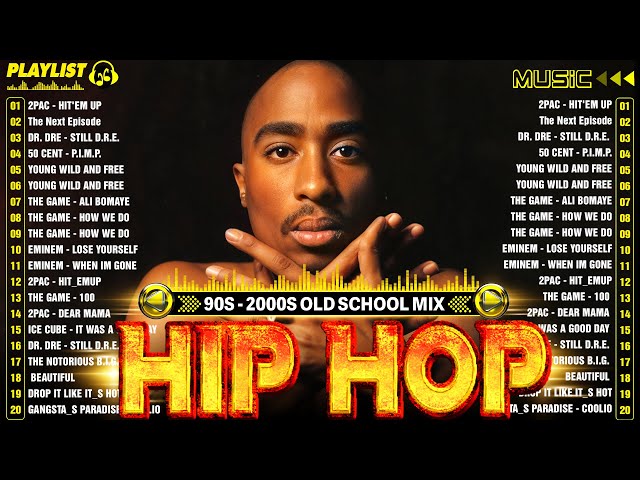 Old School Hip Hop Mix - 50 Cent, Snoop Dogg, Notorious B.I.G. Dr Dre, 2Pac, DMX, Eminem