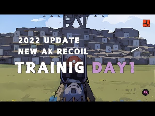 RUST | 新リコイル2022 NEW RECOIL -noob recoil training- day1