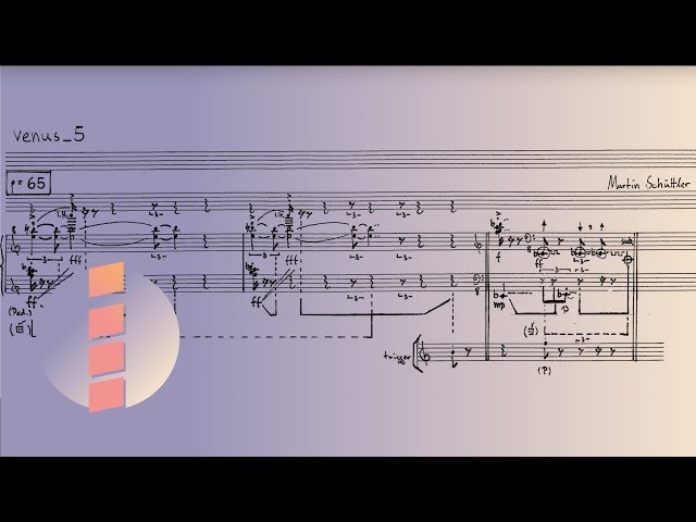 Martin Schüttler — venus_5 [w/ score]