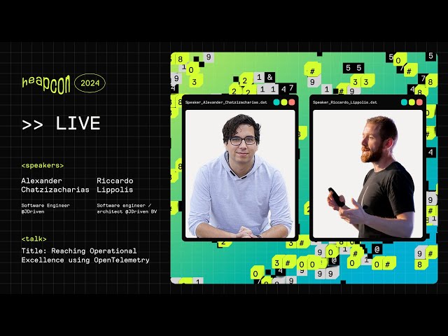 Alexander Chatzizacharias & Ricardo Lippolis - Reaching Operational Excellence using OpenTelemetry