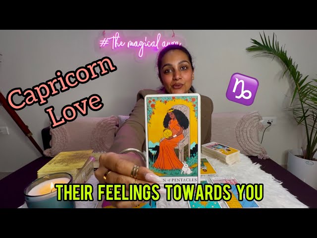 Capricorn Love ❤️ -"Let them try harder!" Capricorn tarot love Capricorn love tarot reading