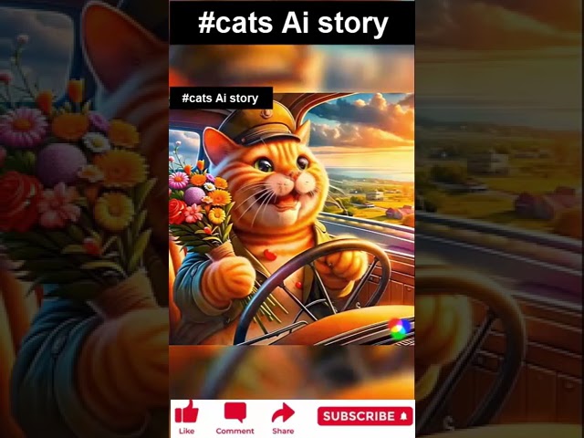 sad ai cat stories #shorts #viralshorts #youtubeshorts #cats #funny #viral #tiktok #trendingshorts