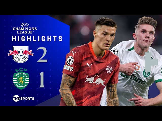 Sesko & Gyokeres On Target 🔥 | RB Leipzig 2-1 Sporting | UEFA Champions League Highlights