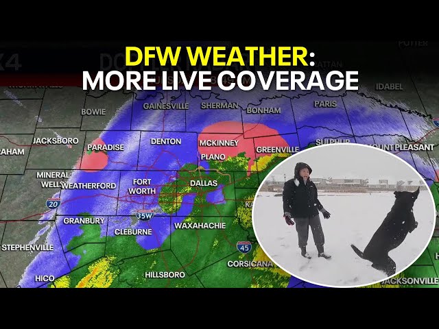 LIVE: Dallas weather updates, road conditions and more | FOX 4 News