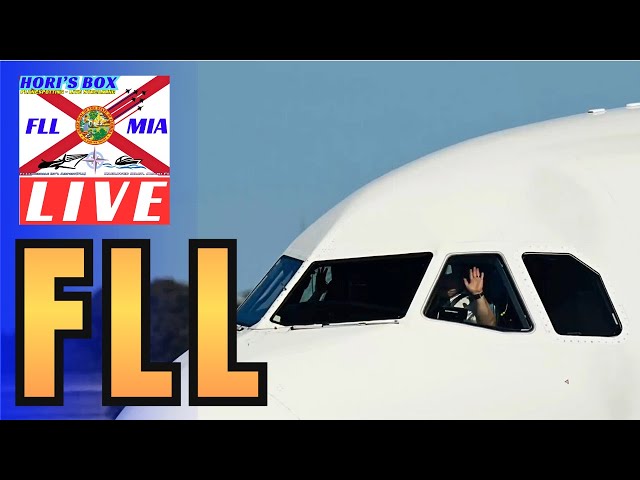 🔴 LIVE | FLL Plane Spotting  | Fort Lauderdale-Hollywood International Airport | 2/4/2025