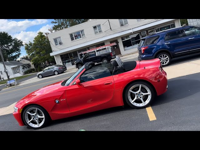 BMW Z4 on it’s way to the radio shop for an upgrade and the DODGE RAM paint correction. #fyp