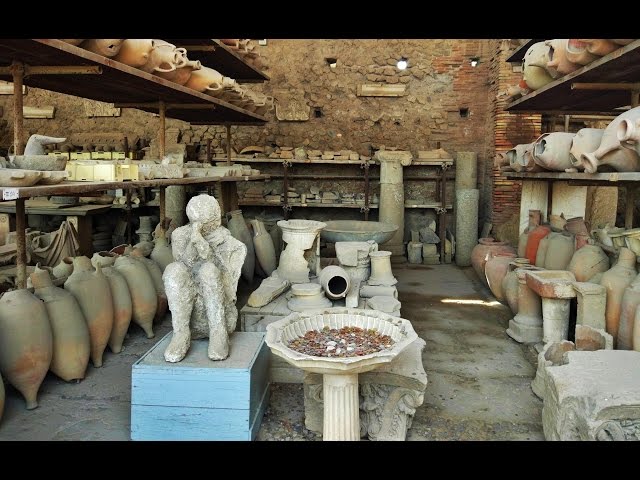 360 VR Tour | Pompeii | Victims of the volcanic eruption of Vesuvius | VR View | No comments tour