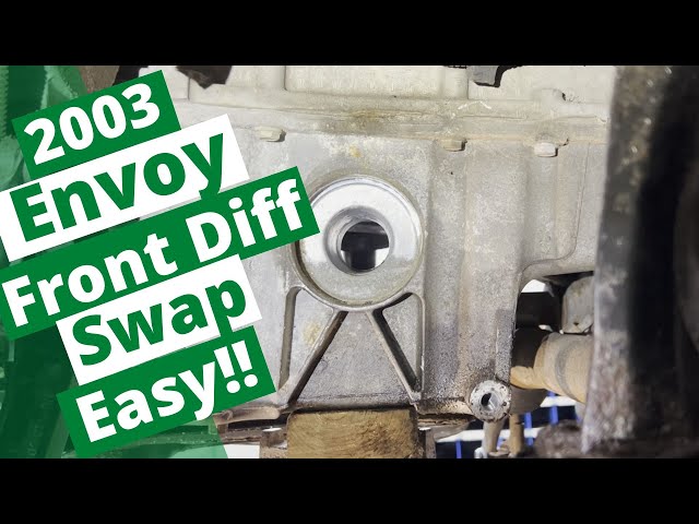 2003 GMC Envoy Front Differential Removal And Replacement Easy!! Step-by-Step Guide