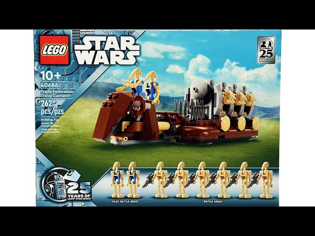 LEGO Star Wars Trade Federation Troop Carrier (40686) Review!