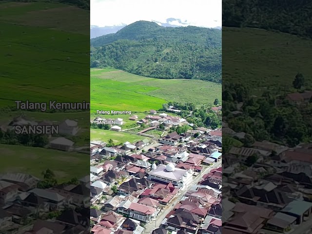 Panorama Desa Talang Kemuning Kerinci #sjrcf22s