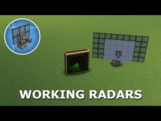 Create: Radars - working radars in Minecraft