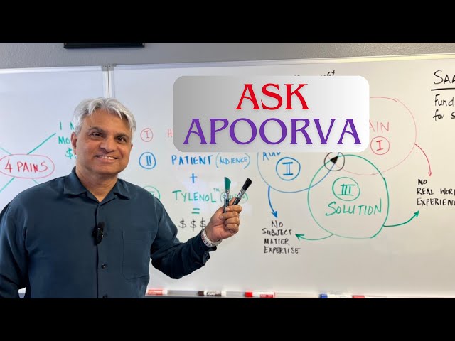 Ask Apoorva: Episode 5 - Will Your SaaS Software Fly? Is It Any Good?