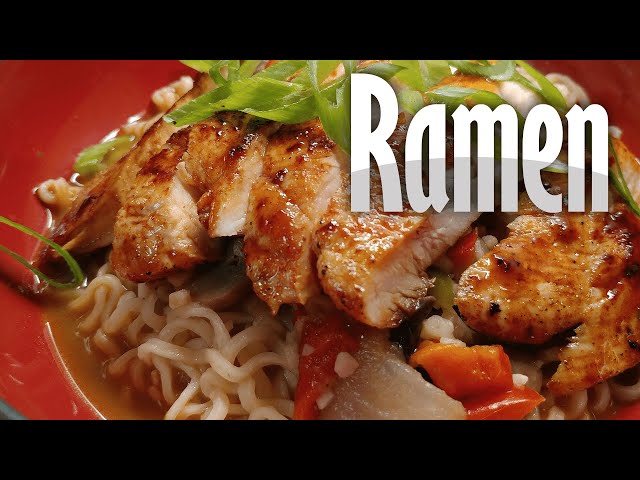 Ramen with Chicken | Quick & Easy Midweek 15-Minute Meal