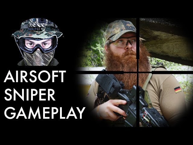 Airsoft Sniper Gameplay - Scopecam - Novritsch SSG24