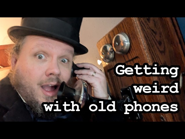 Making a working intercom system from some very old phones