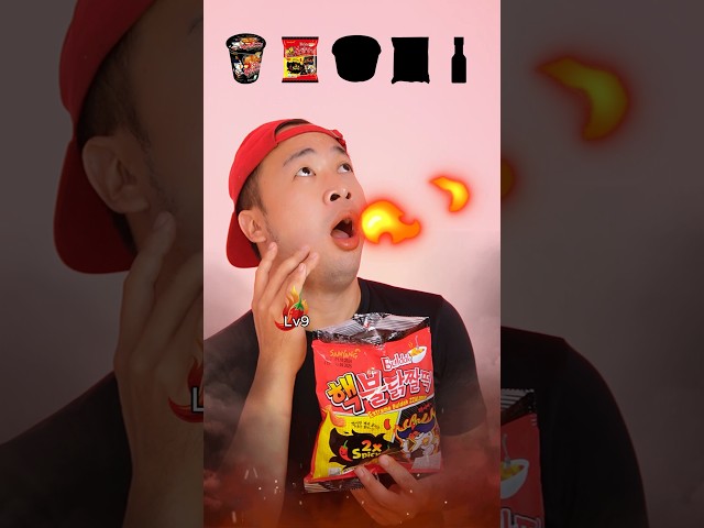 Makan Serba SAMYANG🔥 #asmr #mukbang #makansesuaiemoji #videomakan #mukbangpedas