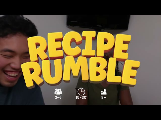 Recipe Rumble - Friends Game Night